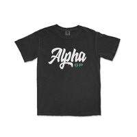 Alpha GP Drip Script T-Shirt