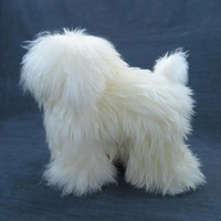 OPAWZ Toy Poodle Dyeable Whole Body Dog WIG ONLY - White