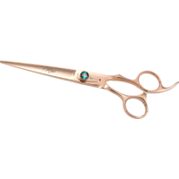Kenchii Rose 7 Straight Scissor - Rose Gold Collection
