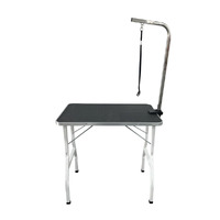 Foldable Grooming Table Medium with Grooming Arm