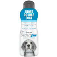 Tropiclean Perfect Fur Short Double Coat Shampoo 16oz (473ml)