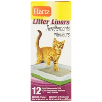Hartz Heavy Duty Cat Litter Box Liners 12 pack