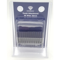 Diamond Cut Wide Attachment Comb 22mm