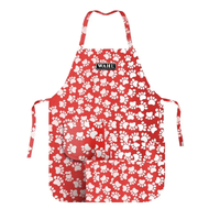 Wahl Waterproof Red Paw Print Apron