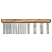 Aaronco Honeycomb Wood Top 801 COM-BO Fine / Medium 7inch Comb