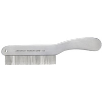 Aaronco Aluminium Honeycomb 826 Shorty Fine 54pin Comb for Short Hair