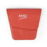 AKKO Case, Scissor Case, quadruple eco leather "AKKO LOL4" flap model fits 4 scissors