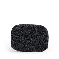AKKO Pumice, Groomer’s Natural Black Stone "AKKO NAUTILUS" (1 peice)