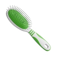 Andis Pin Brush Medium - White/Lime Green