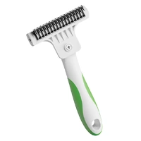 Andis Deshedding Tool Regular - White/Lime Green