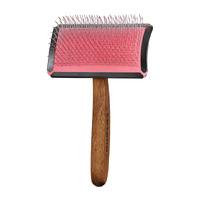 Artero Simba - Curved Slicker Brush Medium Pink - Pins 0.45x27MM