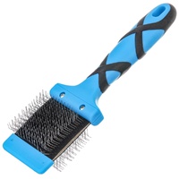 Groom Professional Firm Flexible Twin Slicker Brush