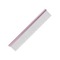 Groom Professional Spectrum Aluminium Comb Light Pink 25cm