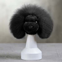 Opawz Teddy Bear Head - WIG ONLY - Black