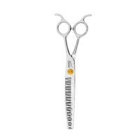 AKKO Scissors, TUXEDO 39T - 15° Curved Blender/Superblenders  - 7,5"