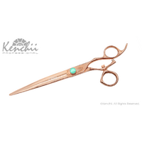 Kenchii Rosé Gold 8.0" Curved Shears - Swivel Handle