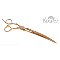 Kenchii Rose 9 inch Curved LEFT Handed Scissor