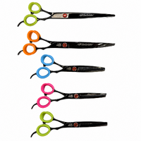 Power & Work Black Widow 5 piece Scissor Set