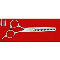 P&W Alpha & Omega 6in 13 Tooth Thinning Scissors