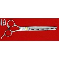 P&W Alpha & Omega 7in 21 Tooth Thinning Scissors