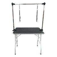 Foldable Grooming Table Medium with H-Frame
