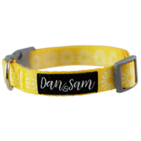 Dan & Sam Wild Sunflower Dog Collar