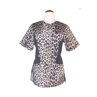 Ladybird Leopard Print Waterproof Grooming Jacket