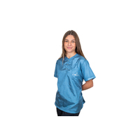 Tikima Figari Unisex Grooming Shirt Blue