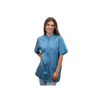 Tikima Lavezzi Unisex Grooming Shirt Blue