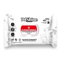 Pet Shine Skin Care Cleansing Wipe - 40 Pack Wipes - Box 12