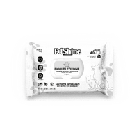 Pet Shine Cotton Flower Scented Cleansing Wipe - 40 Pack Wipes