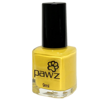 Pawz New Dog Nail Polish Lemon Yellow 9ml