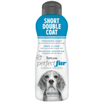Tropiclean Perfect Fur Short Double Coat Shampoo 16oz (473ml)