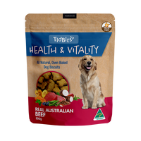 Tidbits Health & Vitality 300gm - GF Australian Beef