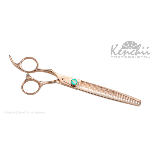 Kenchii Rose 25 Tooth (8 inch) LEFT Handed Blender Scissor
